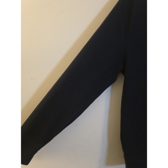 Tommy Hilfiger Men's Size XL Navy Blue 1/4 Zip Pullover Sweater/Shirt Preppy - Picture 4 of 10